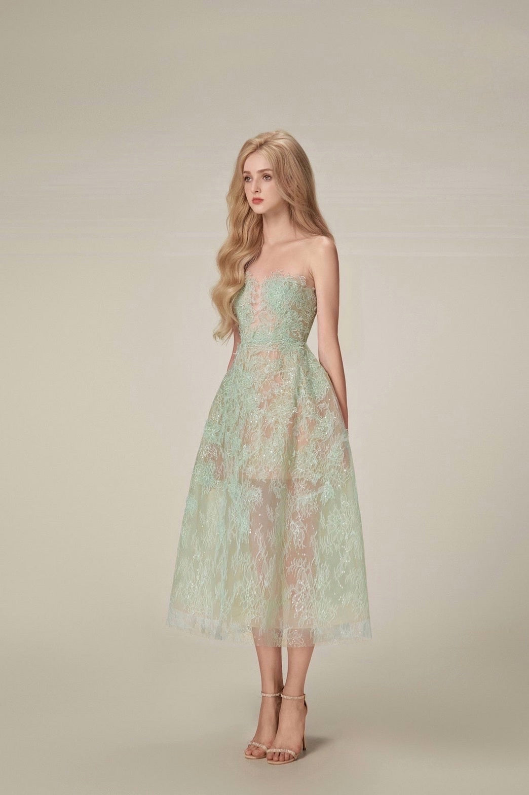 Hyacinth Midi Dress – SKY CASTLE