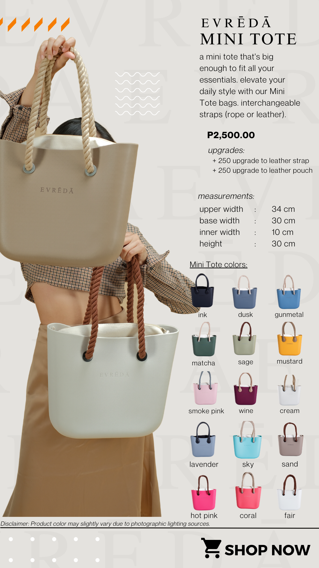 Your Evreda Mini Tote Bag