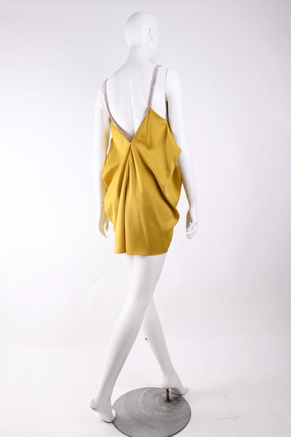 Monte Carlo Dress Mustard