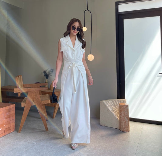 River Jumpsuit White