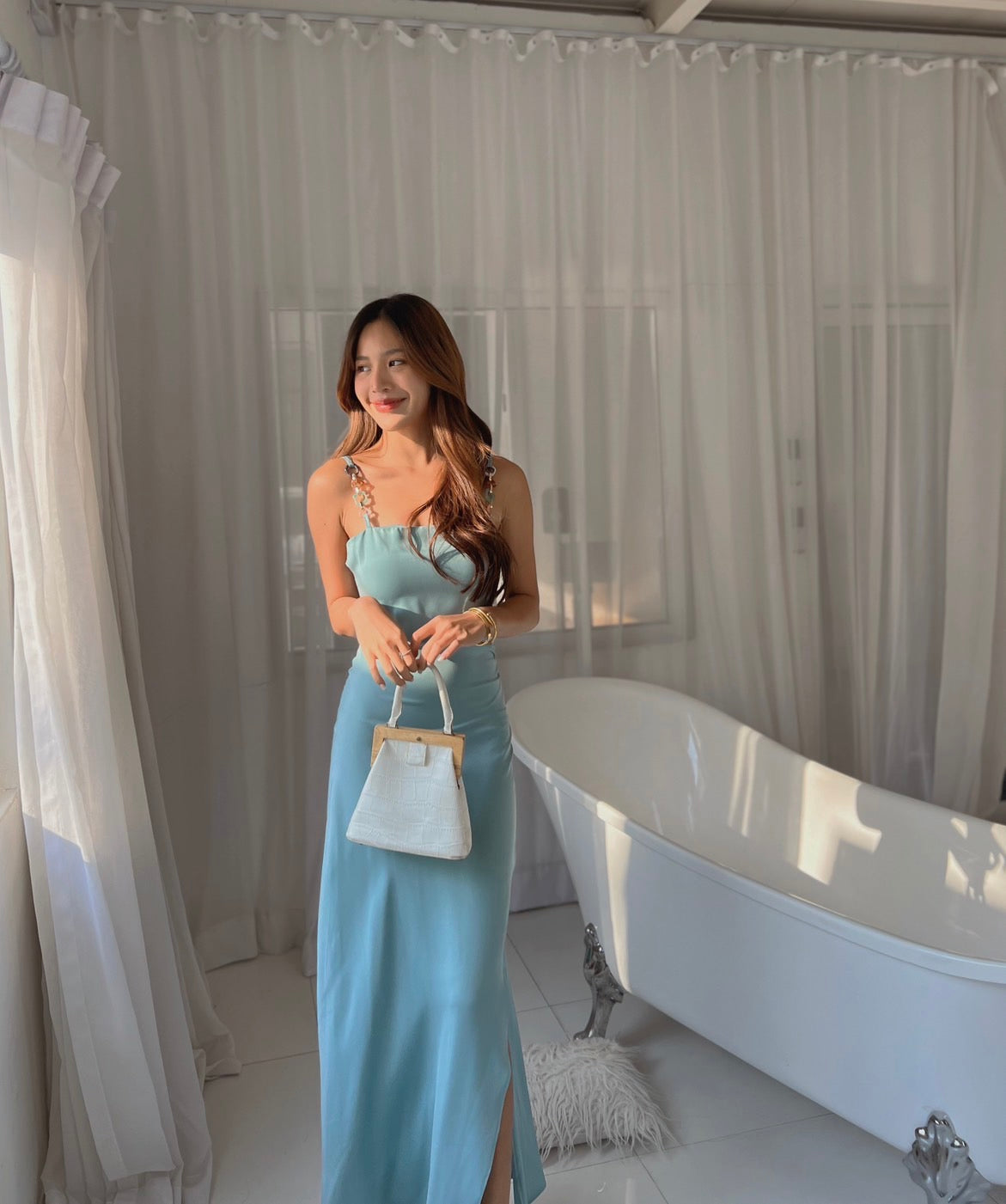 St. Tropez Dress Tiffany Blue